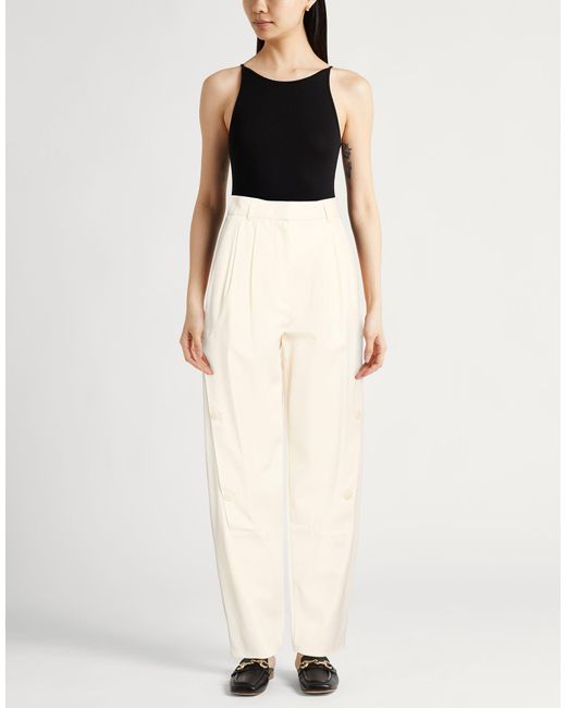 Max Mara White Trouser