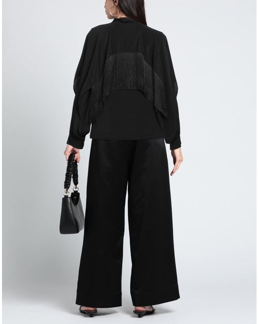 SIMONA CORSELLINI Black Top Acetate, Silk