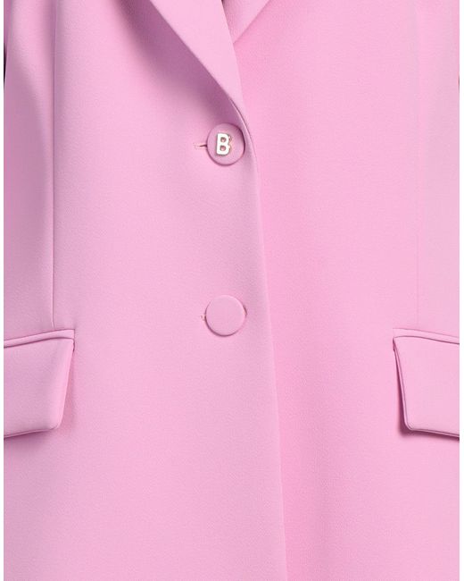 Blugirl Blumarine Pink Blazer Polyester, Elastane