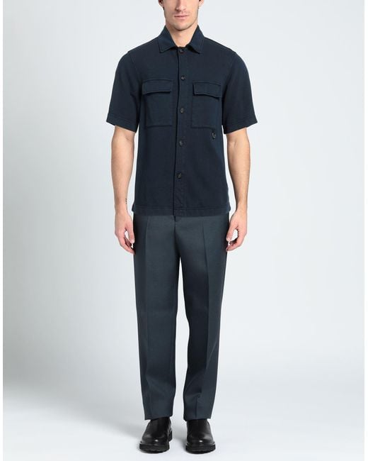 Paolo Pecora Blue Shirt for men