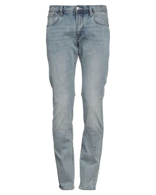 ARMANI EXCHANGE Blue Jeans Cotton, Polyester, Elastane for men