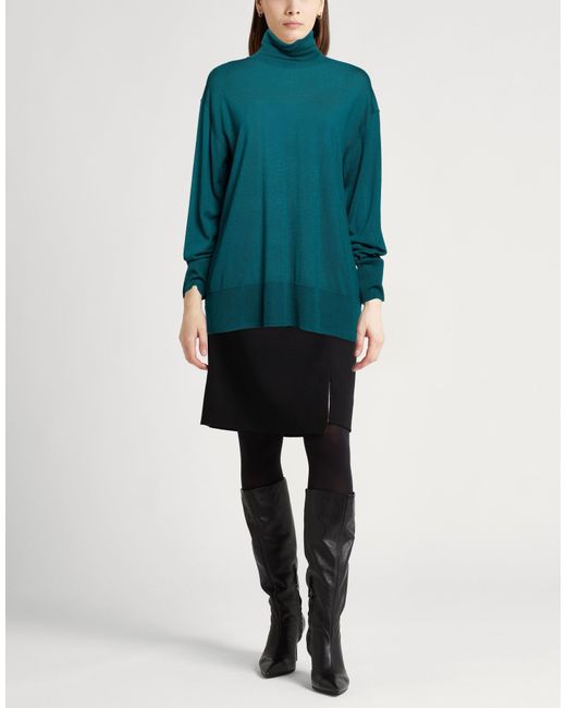 Aspesi Green Turtlenecks