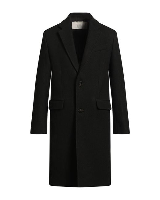 AMI Black Coats for men