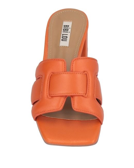 Bibi Lou Orange Sandals