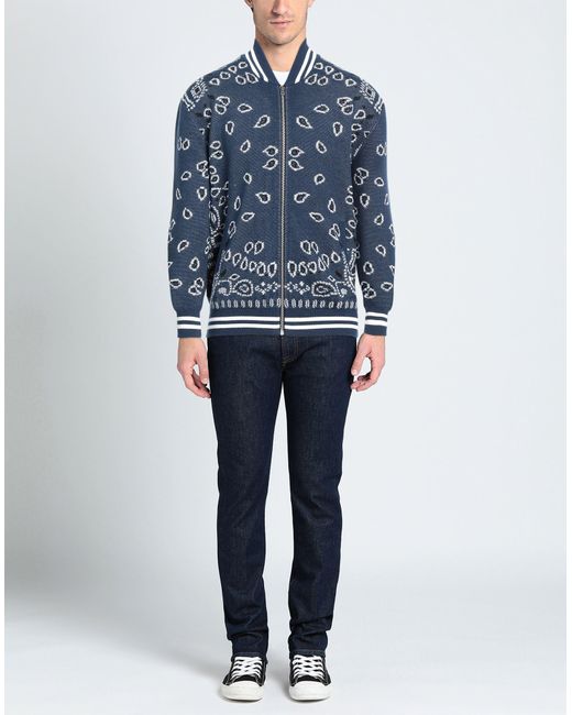 Alanui Blue Cardigan for men