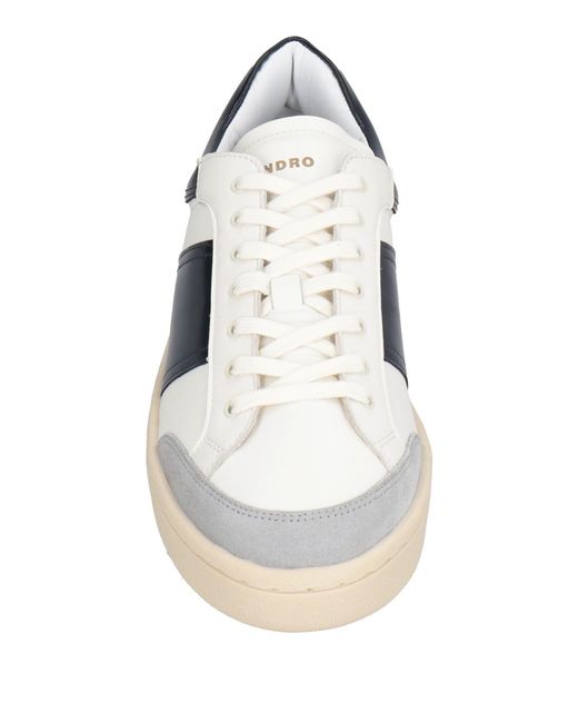 Sandro Blue Sneakers Leather for men