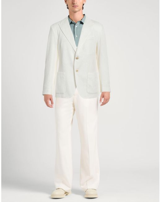 Eleventy White Blazer for men