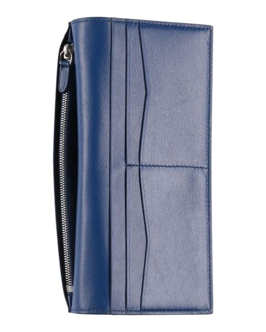 Dunhill Blue Wallet Leather for men