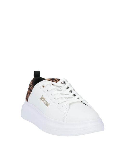 Just Cavalli White Trainers