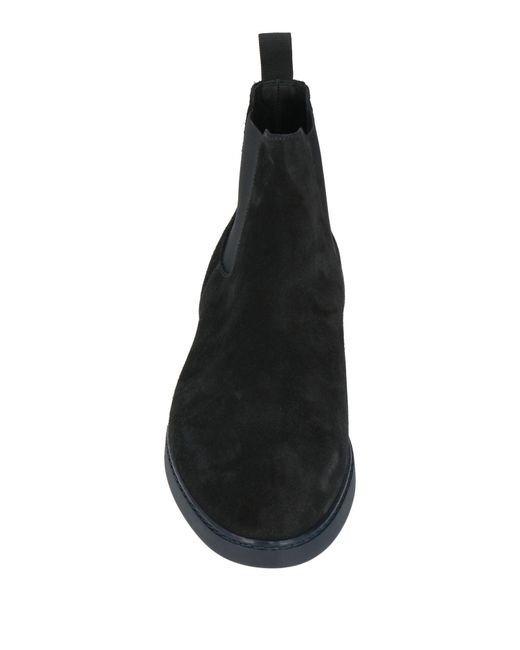 Doucal's Black Ankle Boots for men