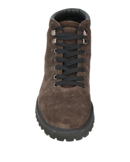 Pànchic Brown Khaki Ankle Boots Leather for men