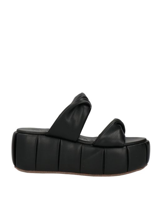THEMOIRÈ Black Sandals