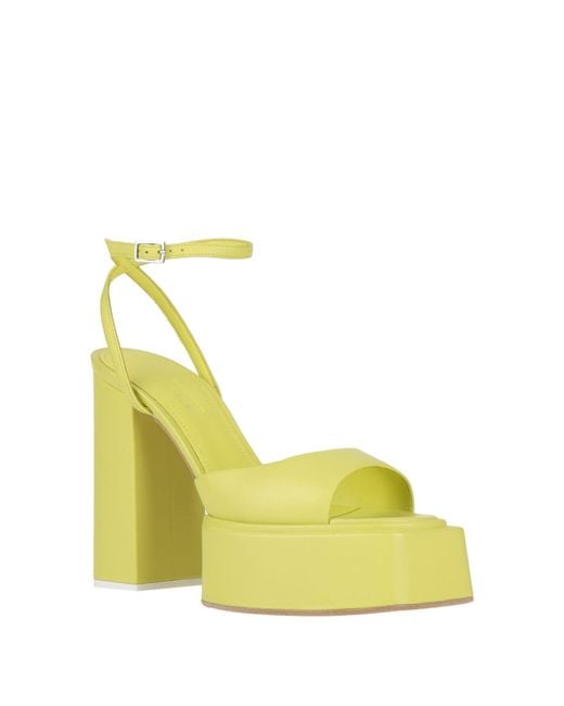 3Juin Yellow Sandals