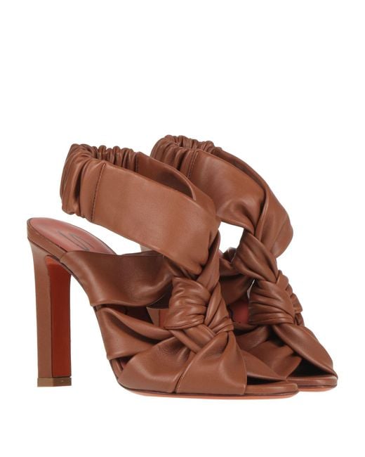 Santoni Brown Sandals