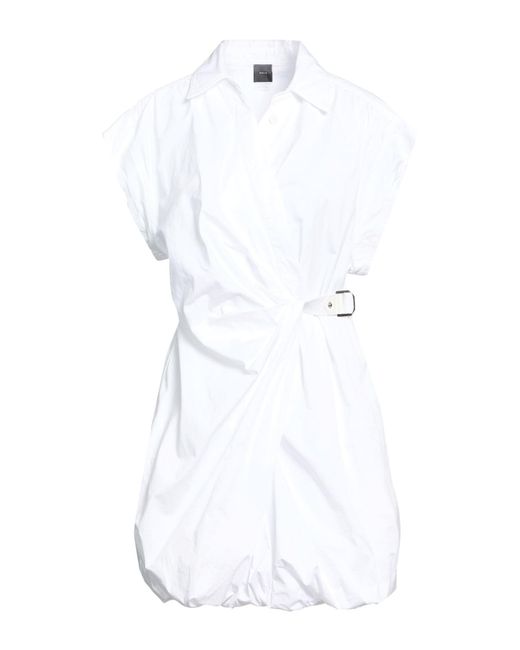 Pinko White Mini Dress