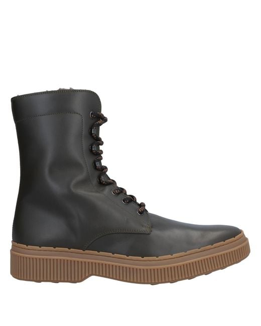 Tod's Brown Ankle Boots for men