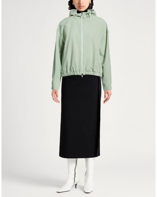 Herno Green Laminar Light Jacket Polyester