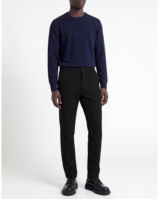 Mason's Black Trouser for men