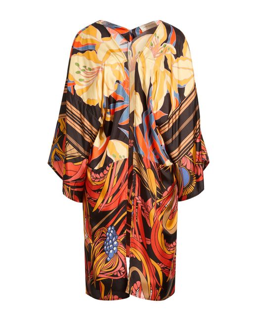 La Prestic Ouiston Orange Jacket Silk