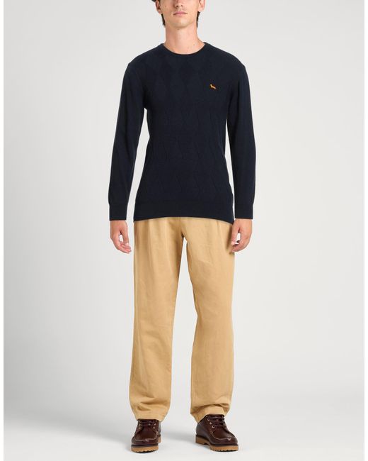 Harmont & Blaine Blue Sweater Viscose, Polyamide, Cotton, Wool for men