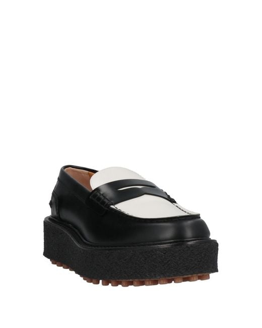 Tod's Black Loafers