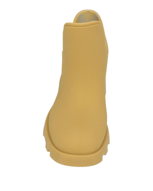 Burberry Natural Ankle Boots Rubber for men
