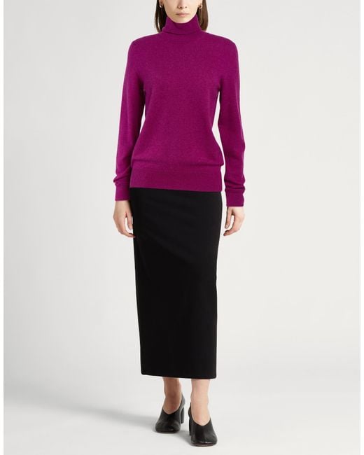 Moorer Purple Turtlenecks