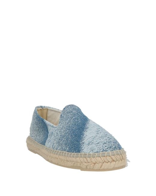 Manebí Blue Espadrilles Textile Fibers for men