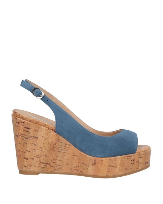 Stuart Weitzman Blue Sandals