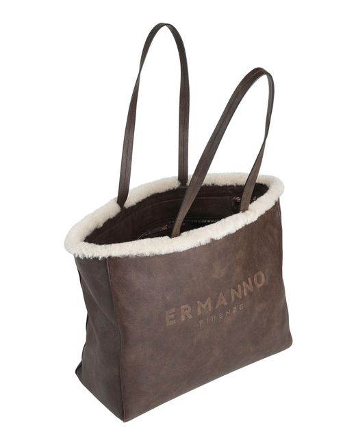 ERMANNO FIRENZE Brown Handbags