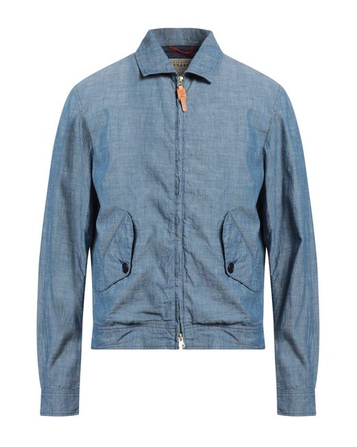 Manifattura Ceccarelli Blue Jacket for men