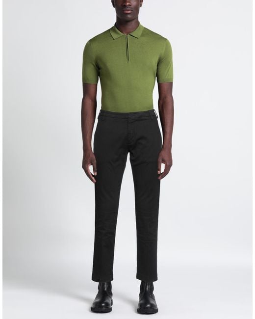Entre Amis Black Pants for men