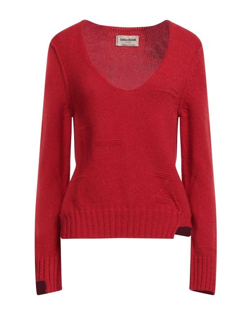 Zadig & Voltaire Red Pullover
