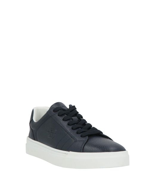 Baldinini Blue Midnight Sneakers Leather for men
