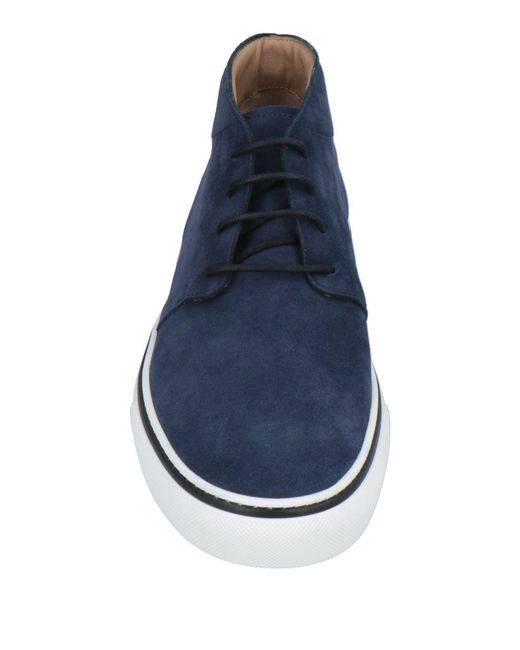 Tod's Blue Ankle Boots for men