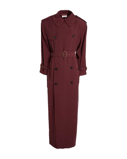 Saint Laurent Red Jacke, Mantel & Trenchcoat