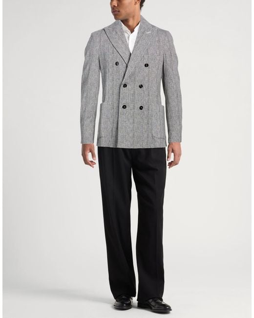 Circolo 1901 Gray Blazers for men