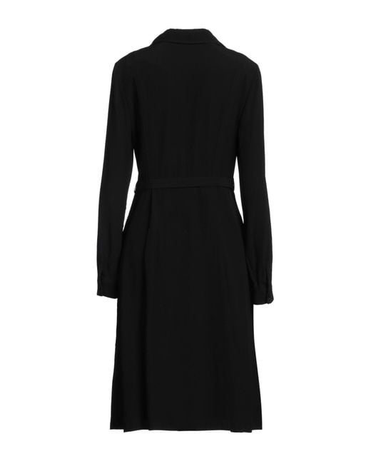 Burberry Black Midi Dress