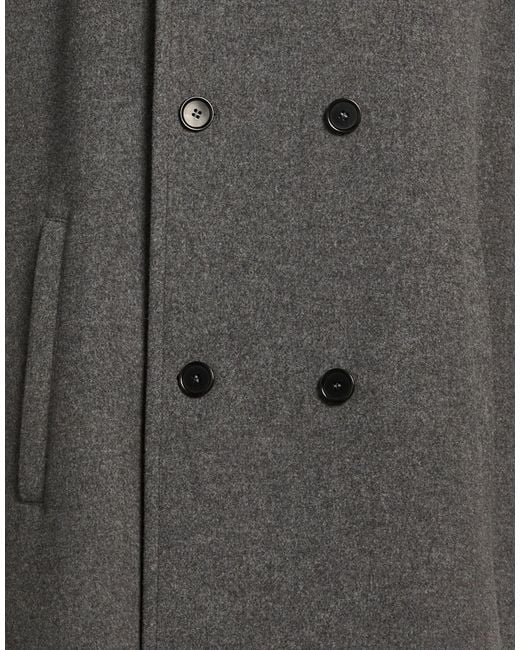 MSGM Gray Coat for men