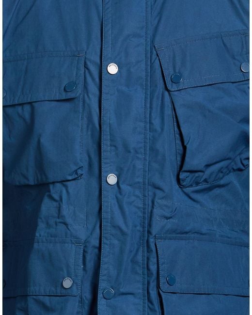 Belstaff Blue Jacket Polyamide, Cotton for men
