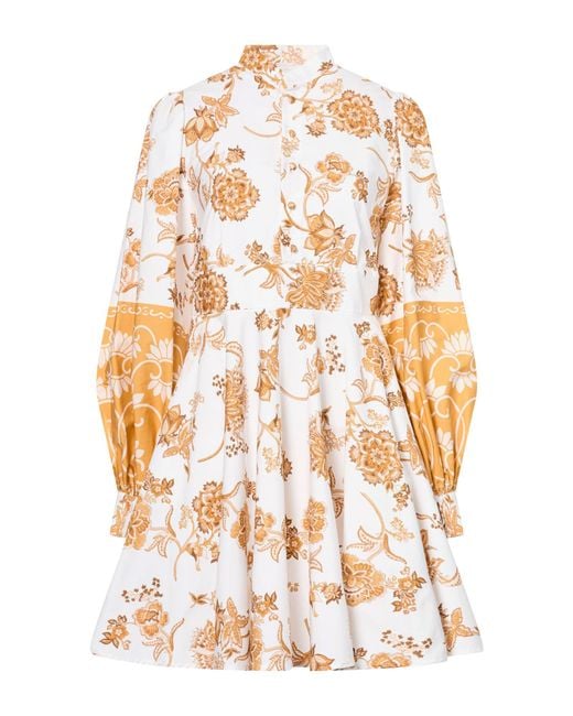Eleventy White Mini Dress