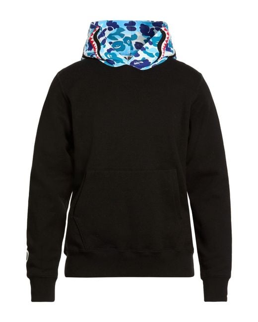 A Bathing Ape Black Sweatshirt Cotton for men