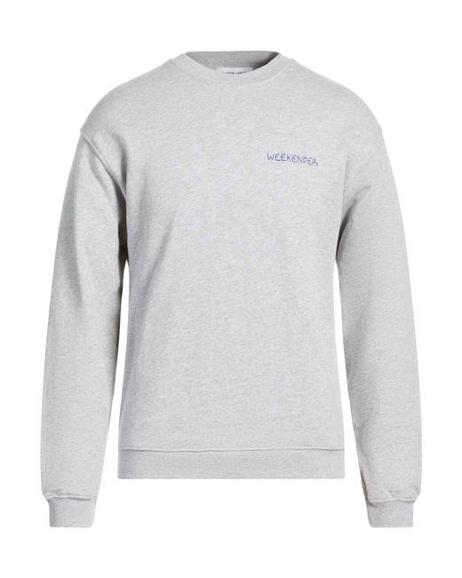 Maison Labiche Gray Sweatshirt Organic Cotton for men