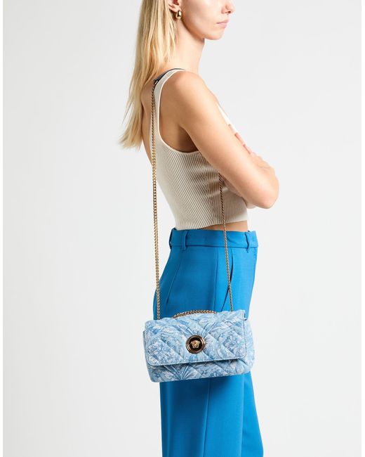 Versace Blue Cross-Body Bag