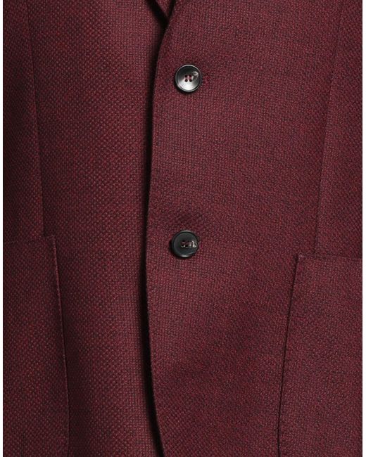 BRERAS Milano Purple Blazer for men