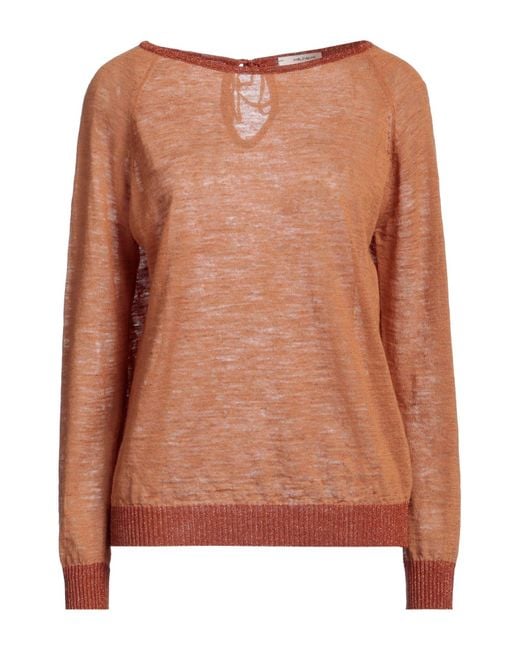 Pullover Maliparmi de color Brown
