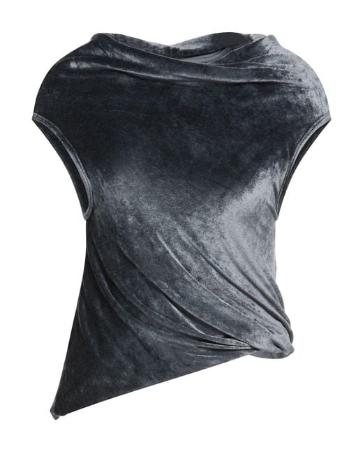Rick Owens Black Top Viscose, Polyamide