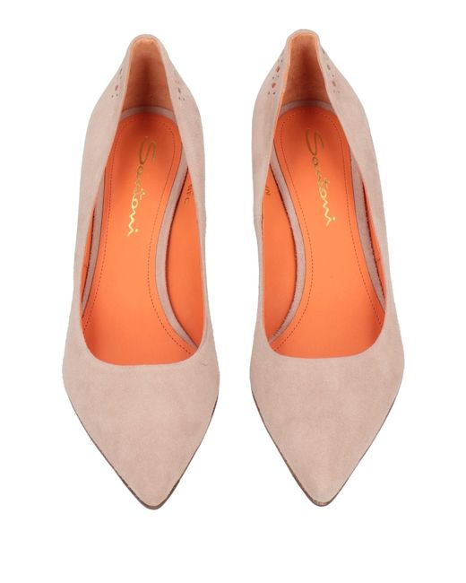 Santoni Pink Pumps