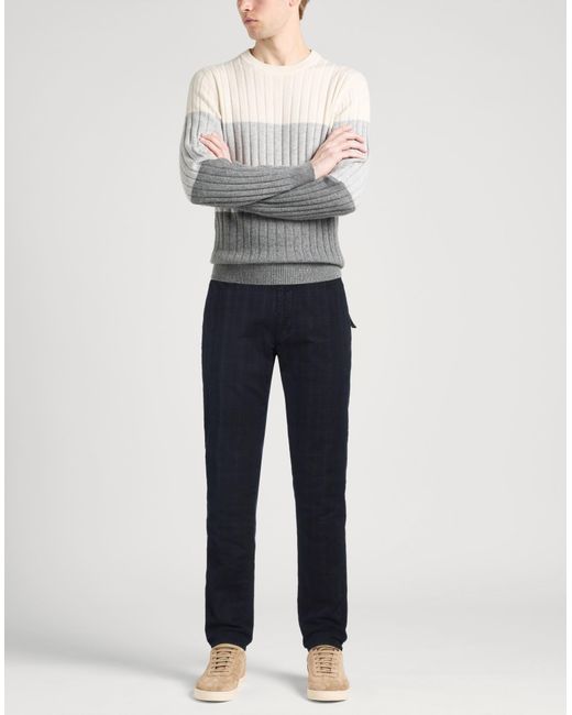 Incotex Blue Trouser for men