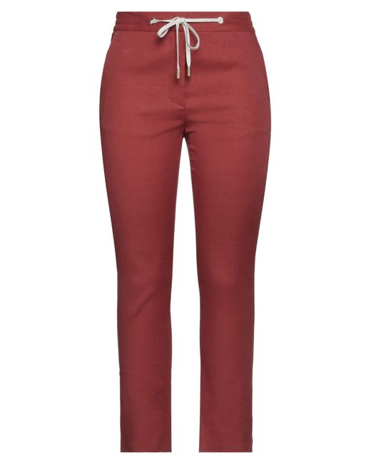 Eleventy Red Trouser